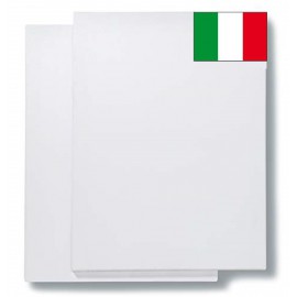 FAM-Pack of 6 Canvases - 20x20 cm 17 mm Section 100% Cotton Made in Italy